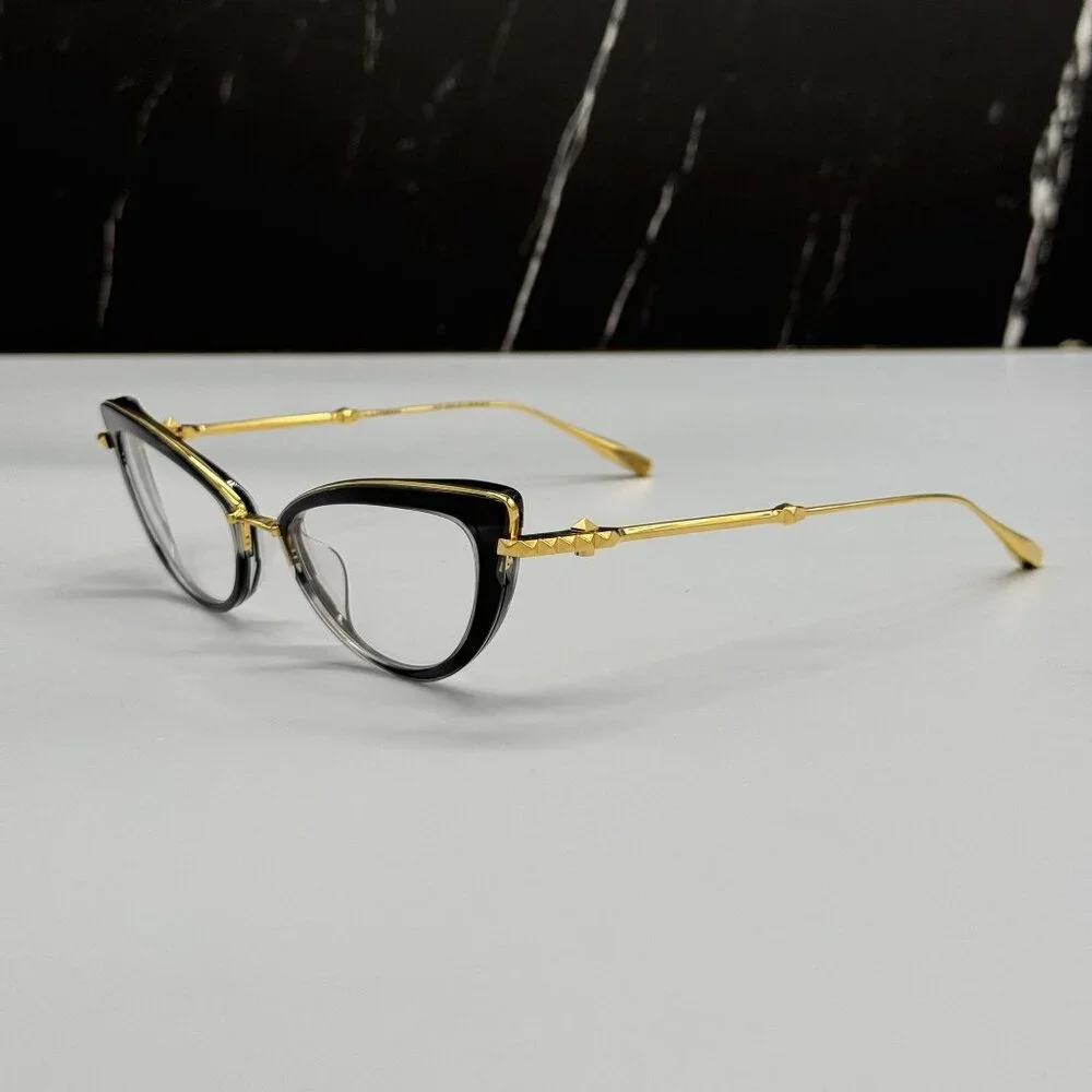 NEW VALENTINO EYEGLASSES WOMEN GOLD EYEWEAR VALENTINO V-DAYDREAM VLX-123A